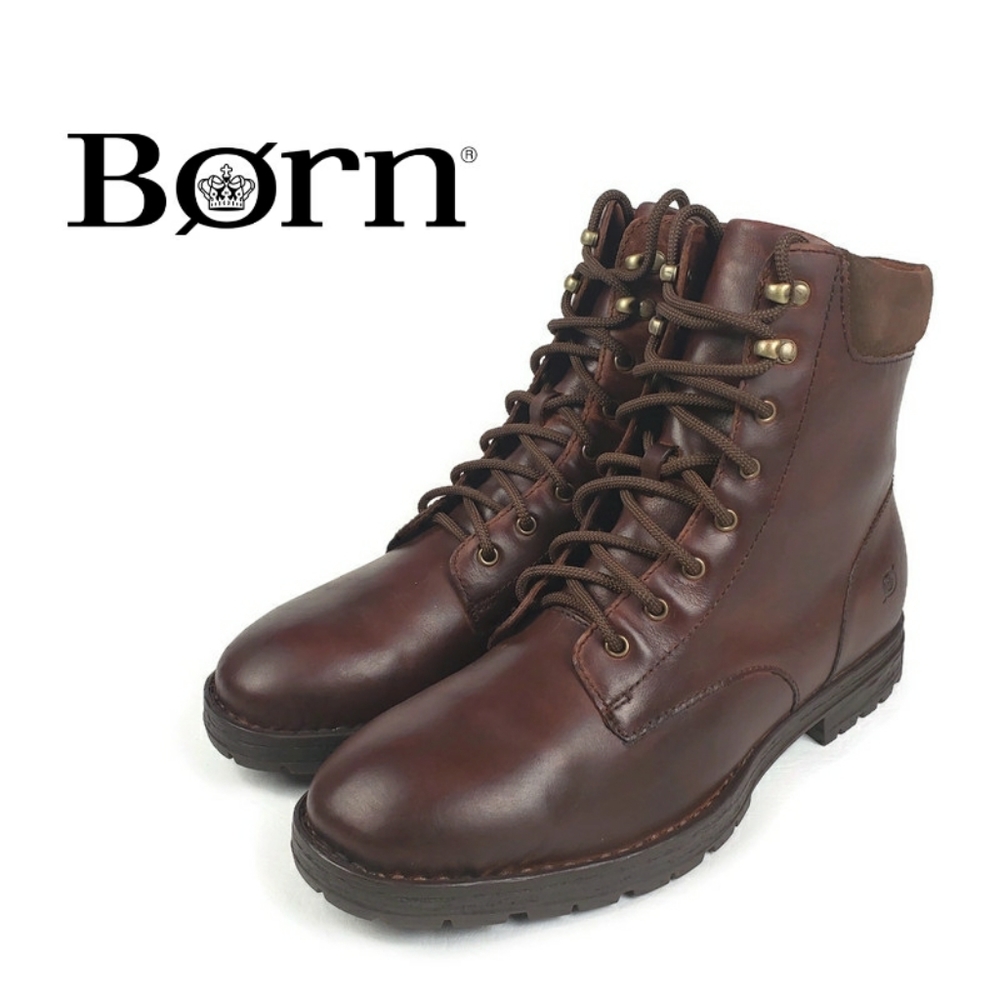 Born Pike Lace Up Water Resistant Hiker Boots 9.5M